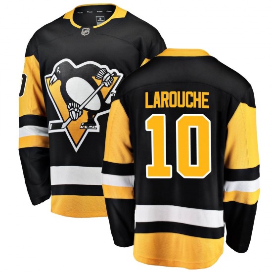 Breakaway Fanatics Branded Youth Pierre Larouche Black Home Jersey 